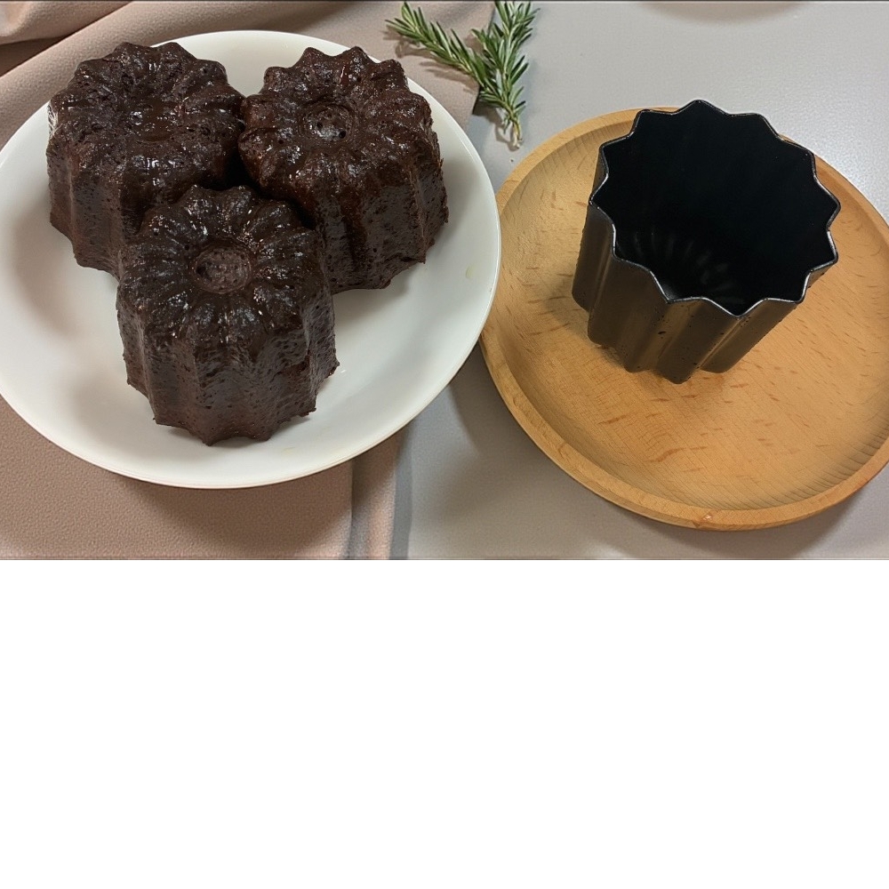 法芙娜巧克力可麗露(蛋奶素)