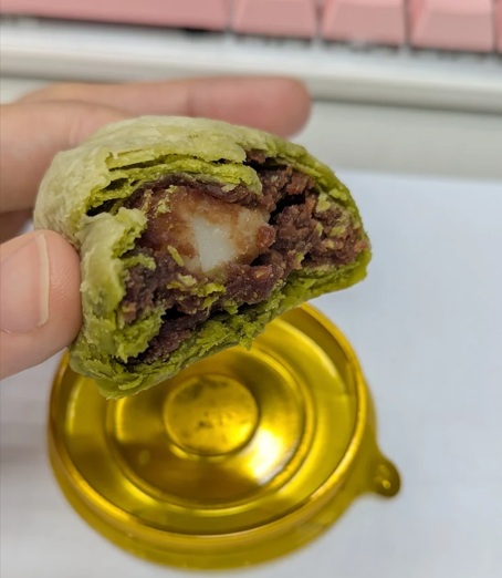 抹茶紅豆酥(奶素)